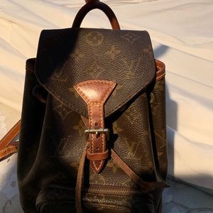 Louis Vuitton mini backpack authentic